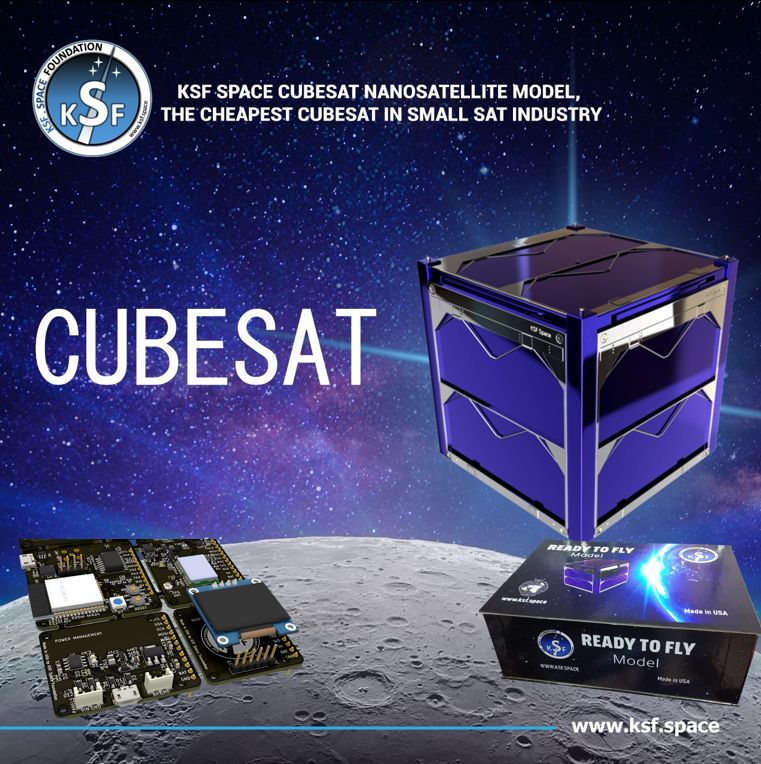 CubeSat Kit by KSF Space Foundation, World's Most Inexpensive