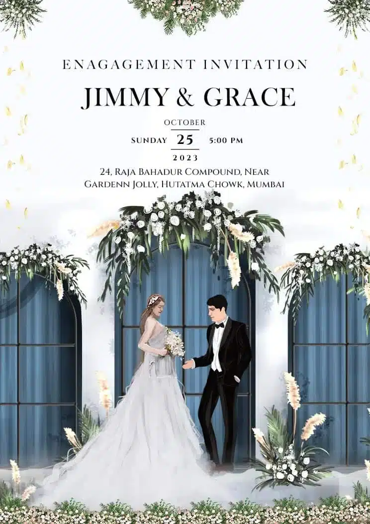 Engagement Invitation Designs 